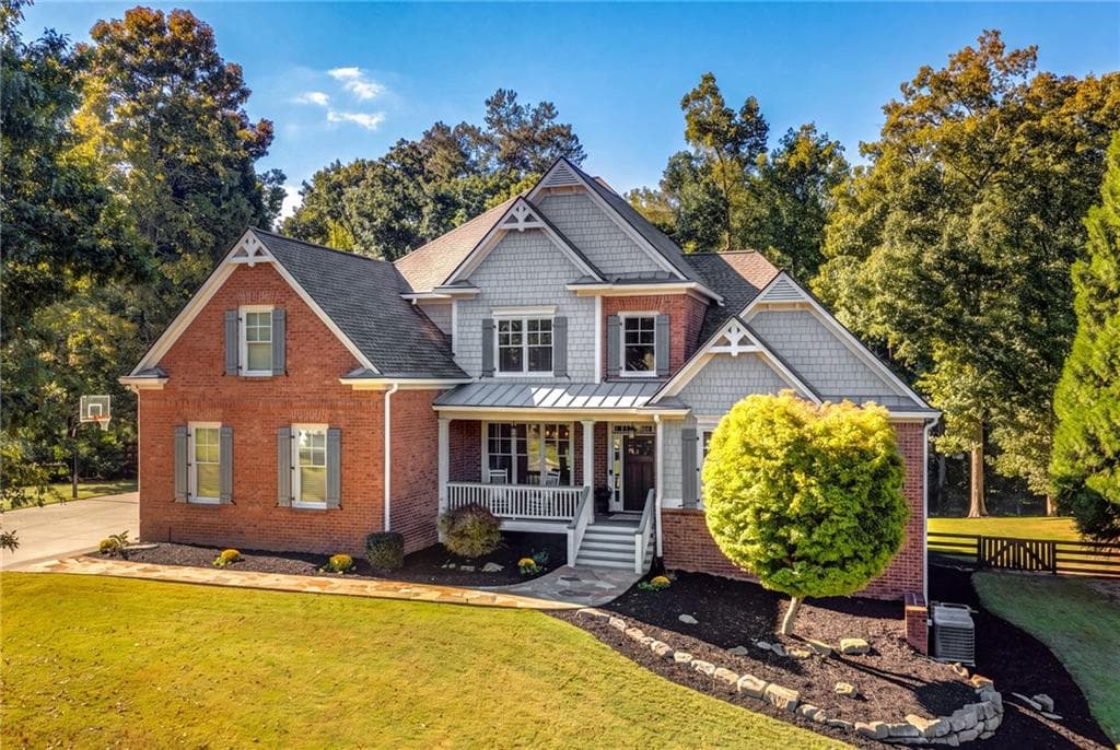 6 bedroom, 6 bathroom, 6,324 sq ft single family residence for sale at 14640 Timber Point, Milton, GA 30004