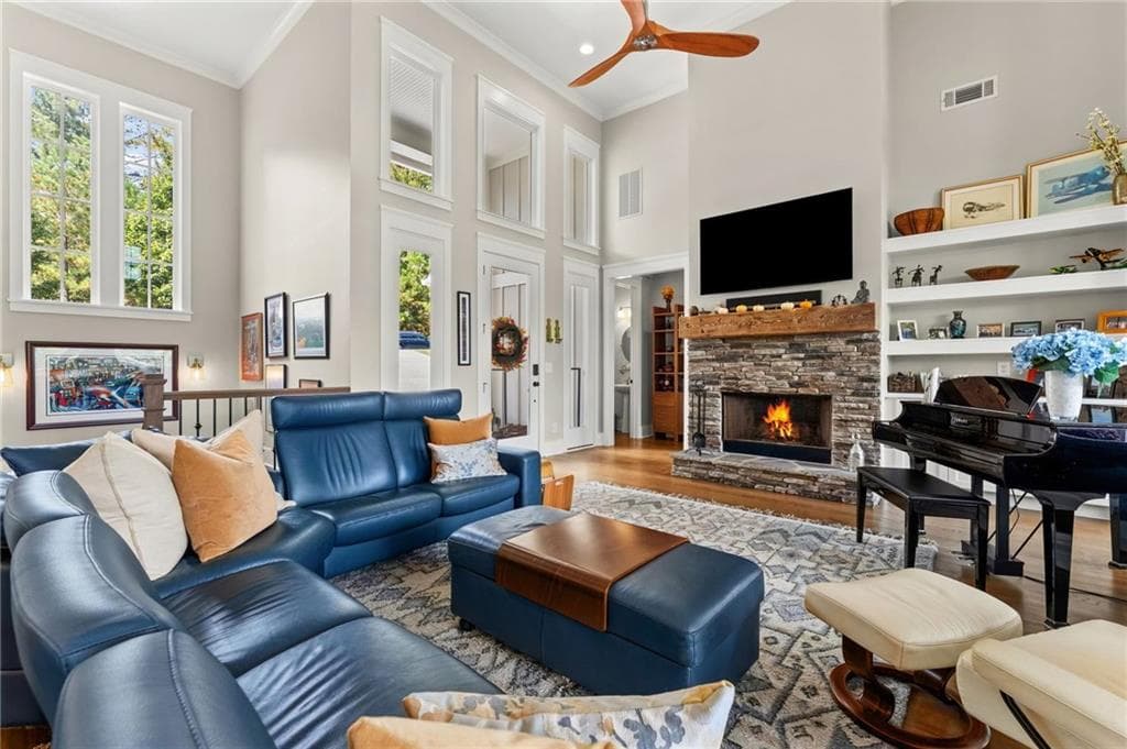 4 bedroom, 5 bathroom, 3,414 sq ft single family residence for sale at 35 Paddleboat Lane, Newnan, GA 30263 — photo 10