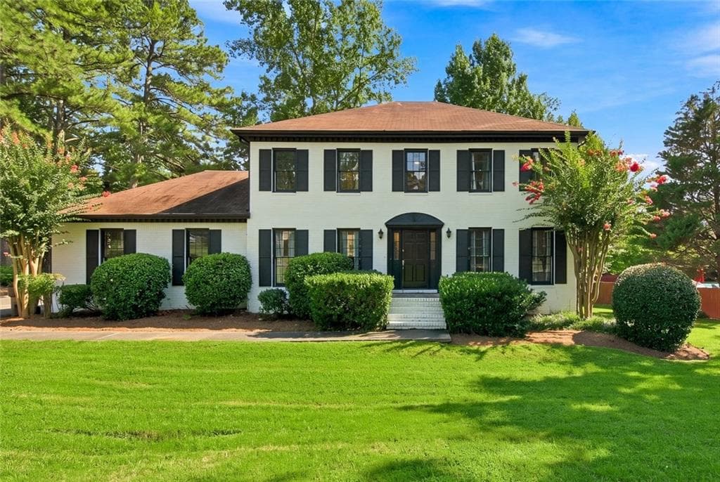 5 bedroom, 3 bathroom, 3,048 sq ft single family residence for rent at 1494 Oak Springs Drive, Marietta, GA 30066 for $3,500 a month — photo 1 of 34