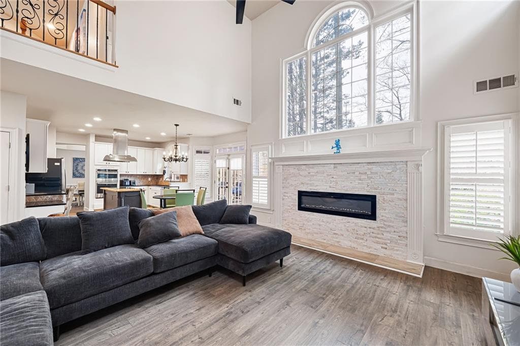 4 bedroom, 3 bathroom, 2,649 sq ft single family residence for rent at 5105 Riverthur Place, Peachtree Corners, GA 30096 for $4,995 a month — photo 1 of 32