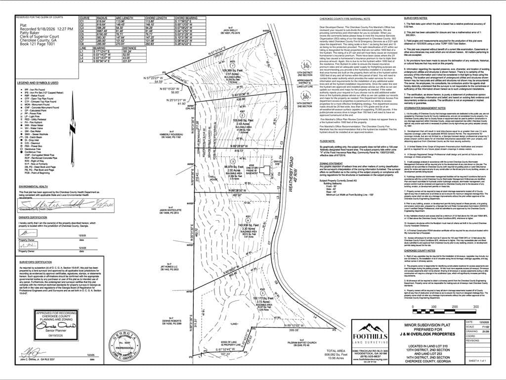 single family residence for sale at 0 Weatherby Road, Ball Ground, GA 30107