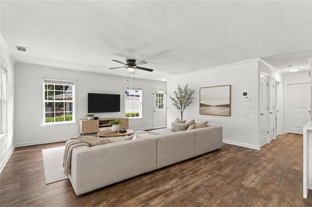 3 bedroom, 2 bathroom, 1,418 sq ft single family residence for rent at 728 Skyview Drive, Marietta, GA 30060 for $2,395 a month — photo 3