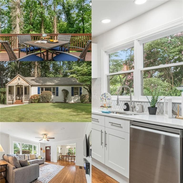 3 bedroom, 2 bathroom, 1,250 sq ft single family residence for sale at 1730 Bridgeport Drive, Atlanta, GA 30329