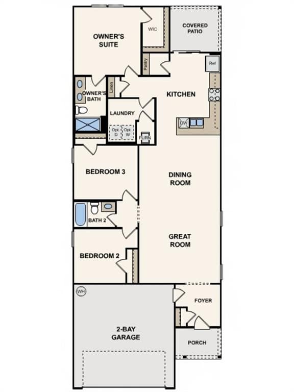 3 bedroom, 2 bathroom, 1,562 sq ft single family residence for sale at 156 Bruin Circle, Dalton, GA 30721 — photo 2