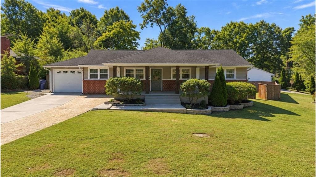 3 bedroom, 2 bathroom, 1,300 sq ft single family residence for sale at 258 Rockin Hill Drive, Marietta, GA 30060 — photo 1 of 27