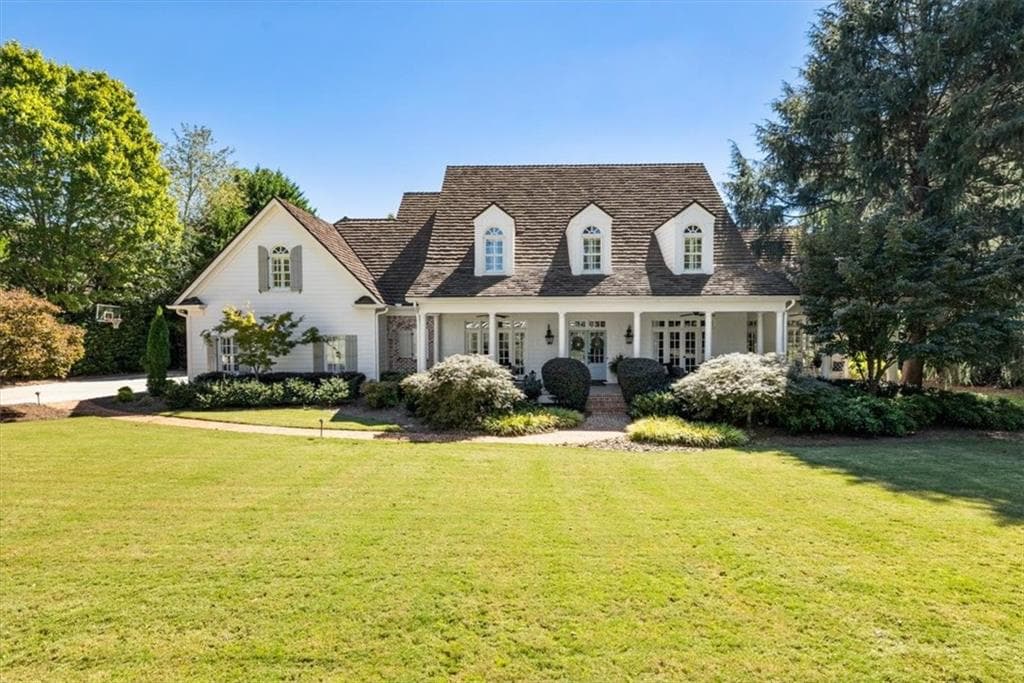 6 bedroom, 8 bathroom, 8,604 sq ft single family residence for sale at 105 Old Cedar Lane, Milton, GA 30004
