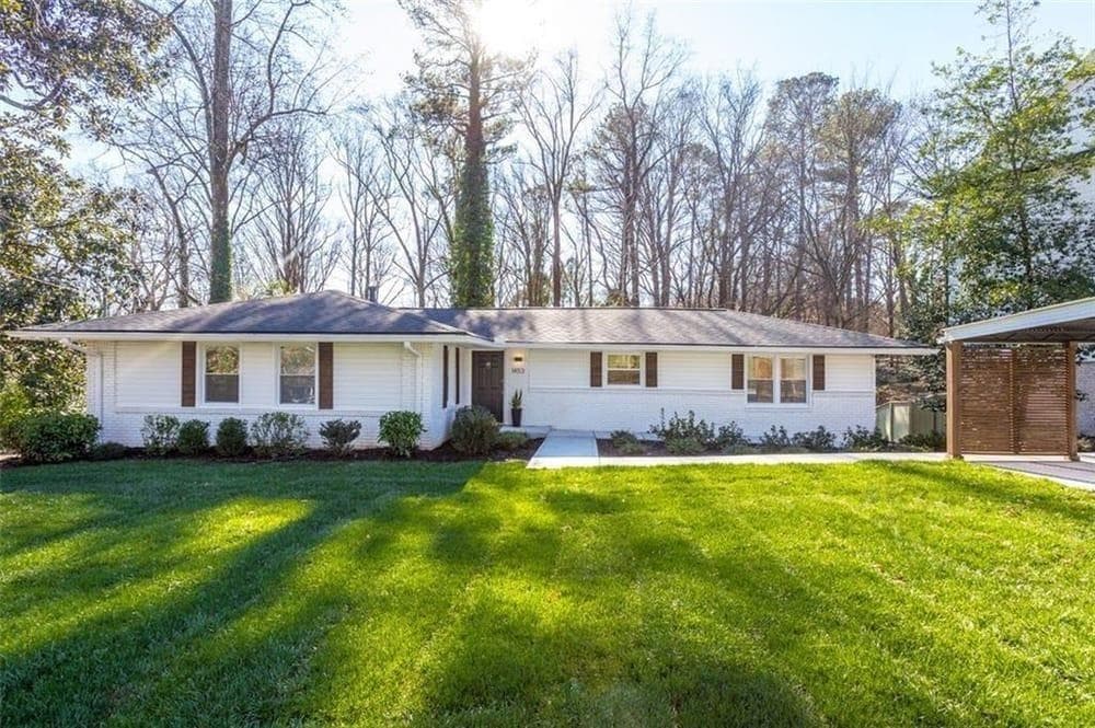 4 bedroom, 3 bathroom, 2,869 sq ft single family residence for rent at 1453 Oconee Pass, Brookhaven, GA 30319 for $4,750 a month — photo 1 of 30