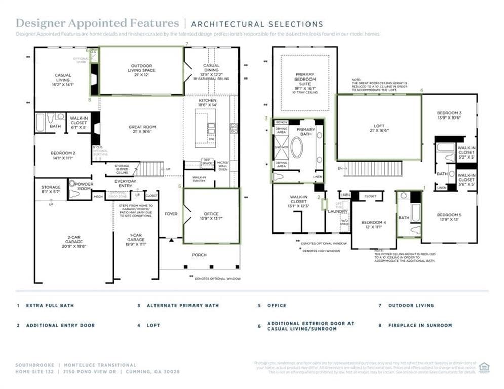 5 bedroom, 5 bathroom, 3,982 sq ft single family residence for sale at 7150 Pond View Drive, Cumming, GA 30028 — photo 2