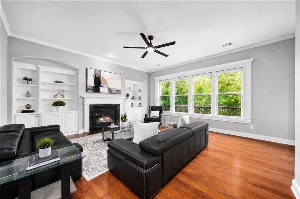 6 bedroom, 5 bathroom, 5,940 sq ft single family residence for rent at 3560 Allee Elm Drive, Alpharetta, GA 30022 for $5,800 a month — photo 9