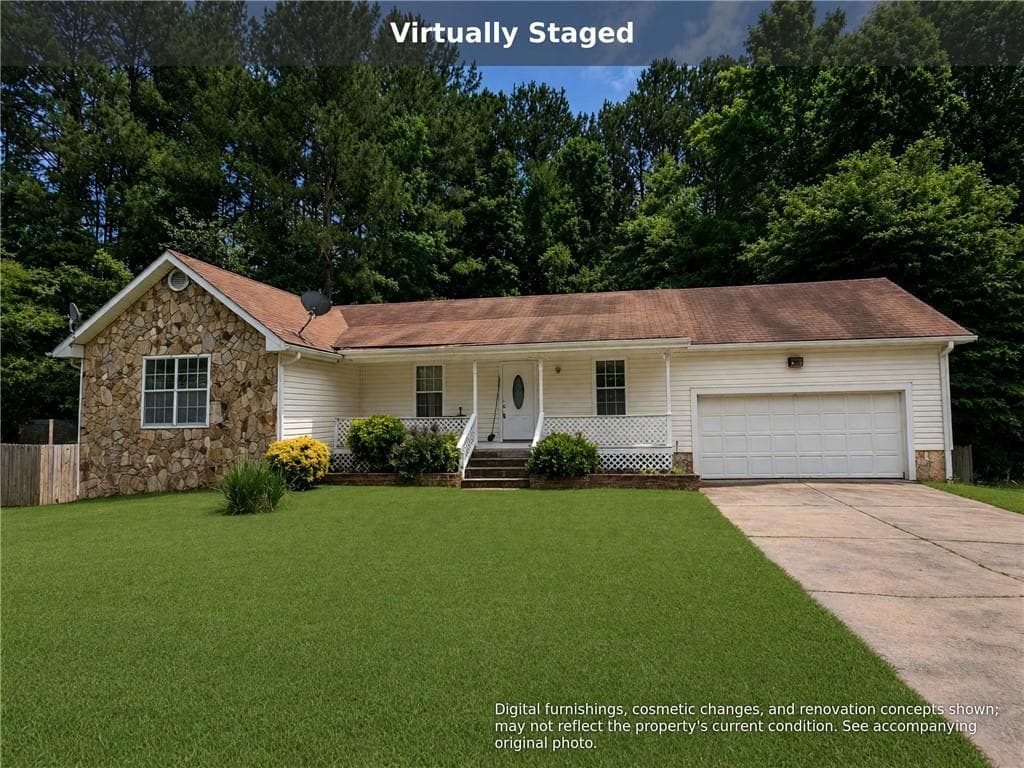 4 bedroom, 3 bathroom, 2,081 sq ft single family residence for sale at 1254 Brett Court, Riverdale, GA 30296