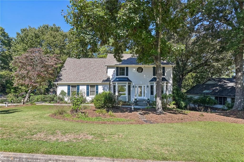 4 bedroom, 4 bathroom, 3,558 sq ft single family residence for sale at 4871 Miller Farms Court, Peachtree Corners, GA 30096 — photo 1 of 33