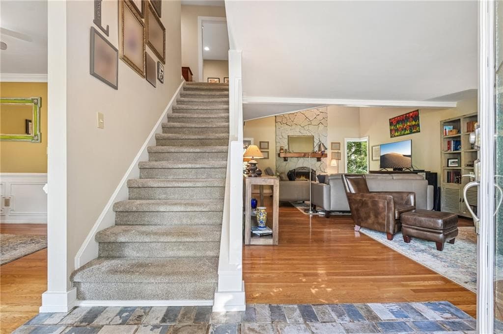 4 bedroom, 4 bathroom, 3,558 sq ft single family residence for sale at 4871 Miller Farms Court, Peachtree Corners, GA 30096 — photo 2