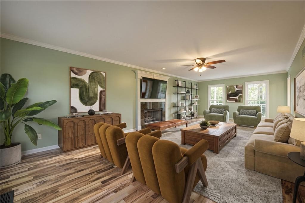 4 bedroom, 3 bathroom, 2,839 sq ft single family residence for sale at 1341 Wynford Walk, Marietta, GA 30064 — photo 6