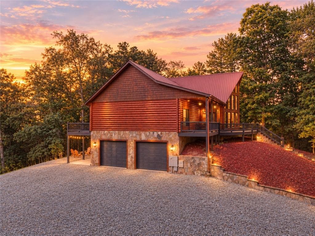 4 bedroom, 3 bathroom, 6,130 sq ft single family residence for sale at 4725 Boardtown Road, Ellijay, GA 30540 — photo 3