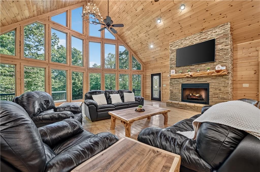 4 bedroom, 3 bathroom, 6,130 sq ft single family residence for sale at 4725 Boardtown Road, Ellijay, GA 30540 — photo 4