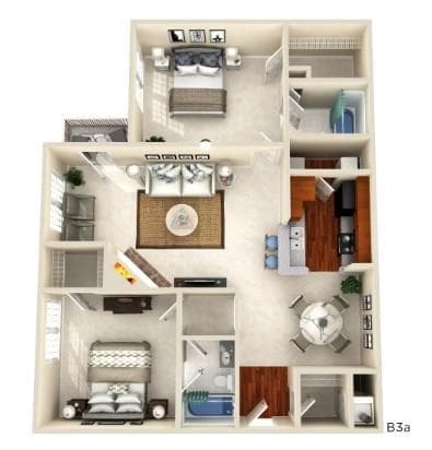 2 bedroom, 2 bathroom, 1,130 sq ft apartment for rent at 100 Ashford Gables Drive 9A-307, Dunwoody, GA 30338 for $1,858 a month — photo 9