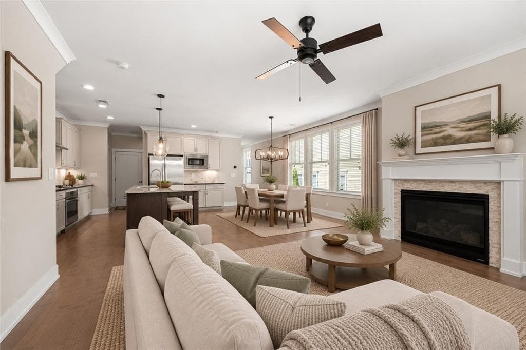 3 bedroom, 3 bathroom, 2,022 sq ft townhouse for rent at 154 Bellehaven Drive, Woodstock, GA 30188 for $3,000 a month — photo 3
