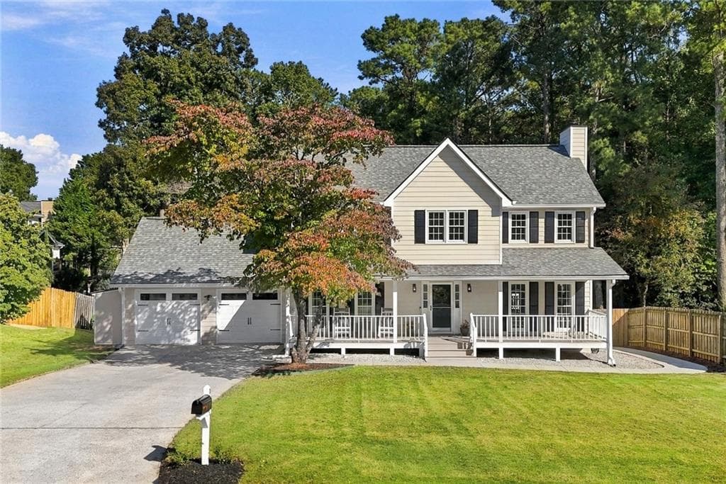 4 bedroom, 3 bathroom, 2,090 sq ft single family residence for sale at 9255 Brumbelow Crossing Way, Alpharetta, GA 30022