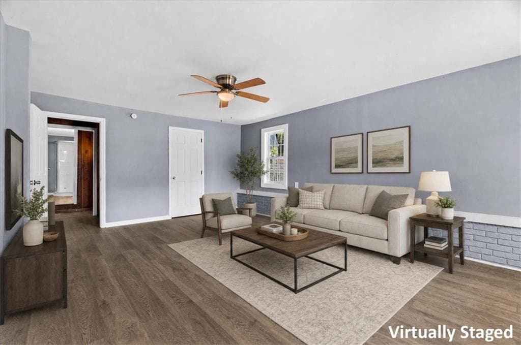 4 bedroom, 2 bathroom, 1,838 sq ft single family residence under contract at 3552 Dews Pond Road, Calhoun, GA 30701 — photo 4
