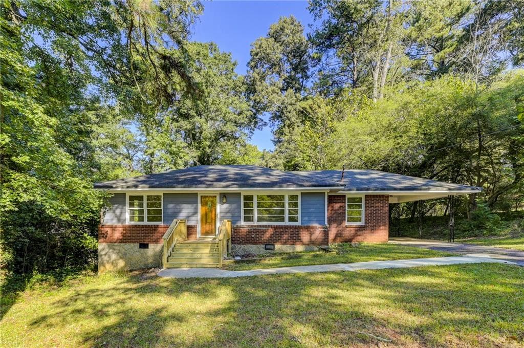 3 bedroom, 1 bathroom, 1,075 sq ft single family residence for rent at 2024 Shady Lane, Tucker, GA 30084 for $1,895 a month