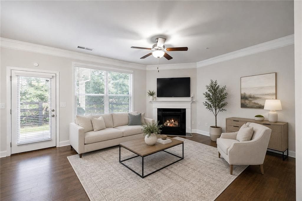3 bedroom, 3 bathroom, 1,848 sq ft townhouse for sale at 1571 Summer Song Drive, Marietta, GA 30067 — photo 4