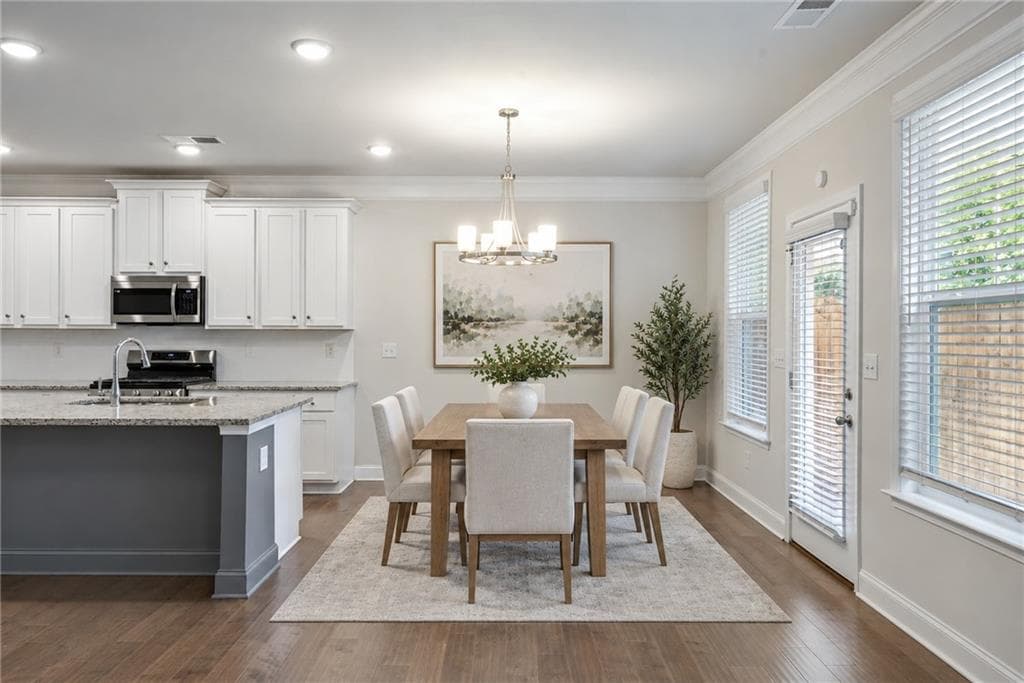 3 bedroom, 3 bathroom, 1,848 sq ft townhouse for sale at 1571 Summer Song Drive, Marietta, GA 30067 — photo 5