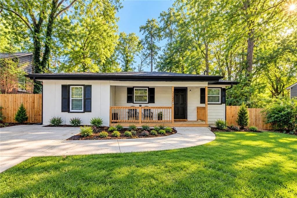 4 bedroom, 2 bathroom, 1,152 sq ft single family residence for sale at 3132 Forrest Hills Drive, Hapeville, GA 30354