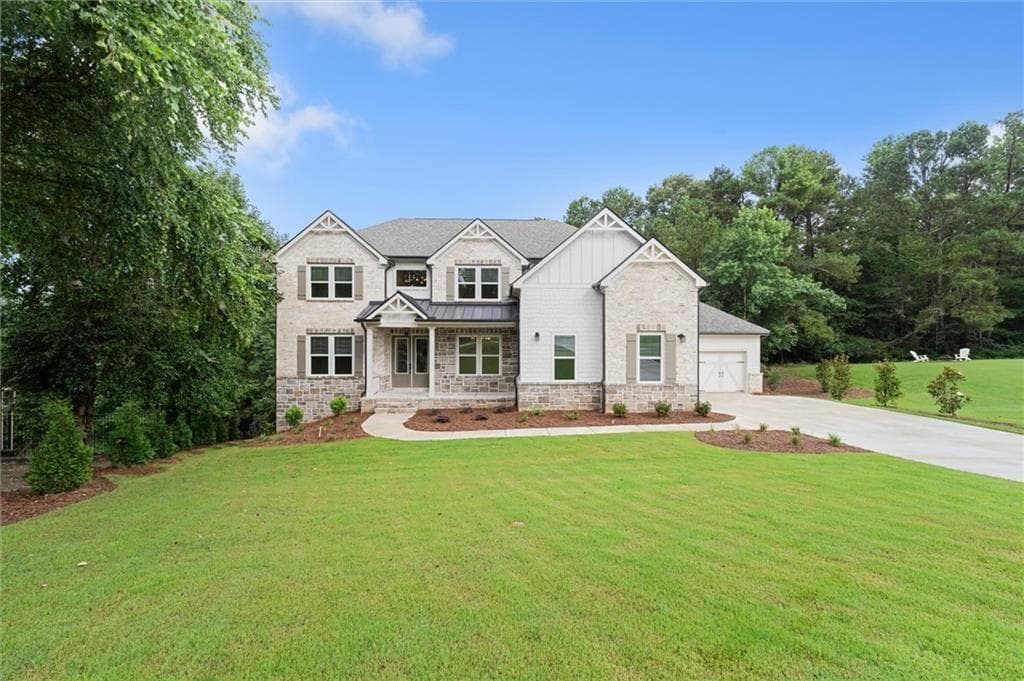 5 bedroom, 5 bathroom, 4,200 sq ft single family residence for rent at 4538 Meadowland Way, Flowery Branch, GA 30542 for $5,450 a month — photo 1 of 41