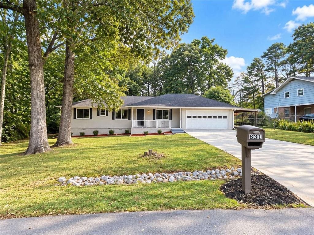 3 bedroom, 2 bathroom, 1,400 sq ft single family residence under contract at 831 Sage Lane, Conyers, GA 30012