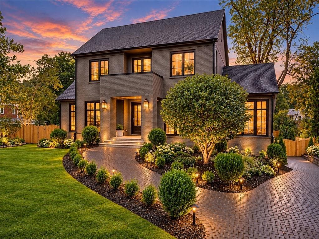 6 bedroom, 8 bathroom, 8,006 sq ft single family residence for sale at 1035 Oxford Road, Atlanta, GA 30306