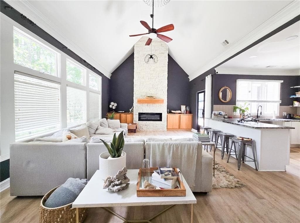 4 bedroom, 3 bathroom, 2,818 sq ft single family residence for rent at 3485 Goldenrod Drive, Alpharetta, GA 30005 for $4,290 a month — photo 1 of 24