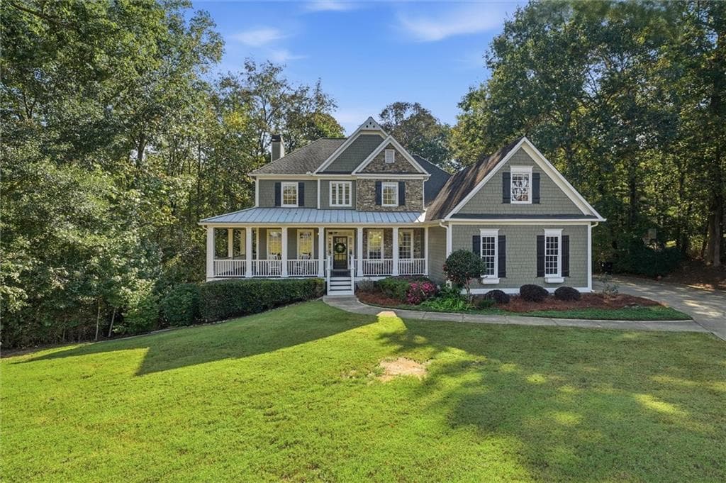 4 bedroom, 4 bathroom, 4,344 sq ft single family residence for sale at 9020 Champion Court, Ball Ground, GA 30107