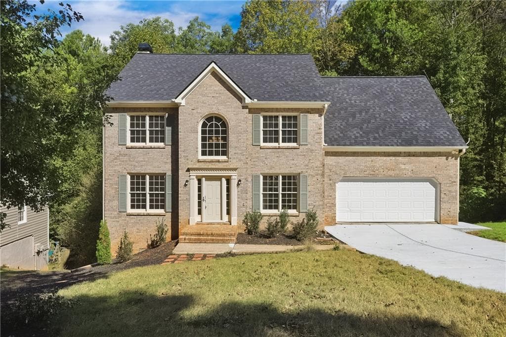 4 bedroom, 3 bathroom, 2,522 sq ft single family residence for sale at 1077 Angel Lane, Powder Springs, GA 30127