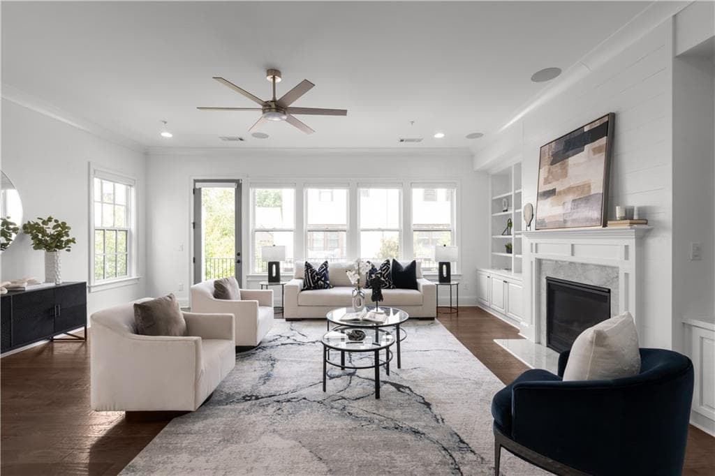 4 bedroom, 4 bathroom, 3,615 sq ft townhouse for sale at 6408 Radiant Trace, Sandy Springs, GA 30328 — photo 2