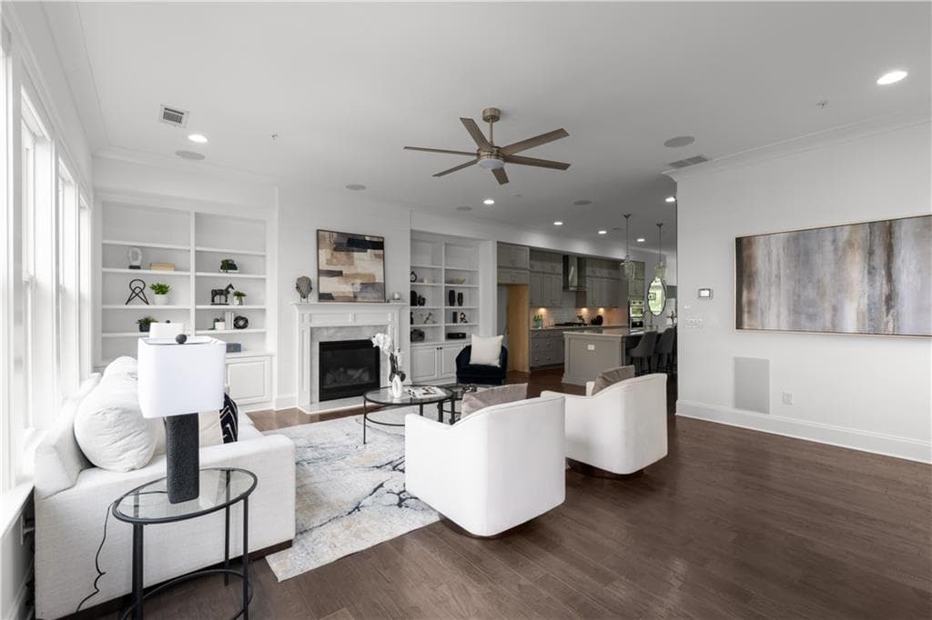 4 bedroom, 4 bathroom, 3,615 sq ft townhouse for sale at 6408 Radiant Trace, Sandy Springs, GA 30328 — photo 4