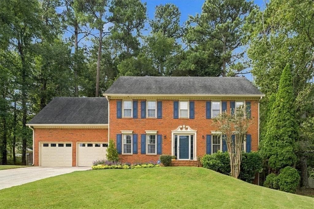 4 bedroom, 3 bathroom, 3,157 sq ft single family residence for sale at 1411 Milford Chase Court, Marietta, GA 30008