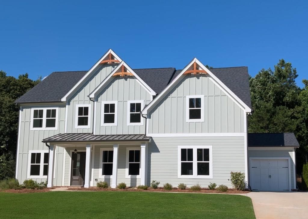 4 bedroom, 4 bathroom, 3,777 sq ft single family residence for sale at 9155 Greenway Court, Gainesville, GA 30506 — photo 1 of 84