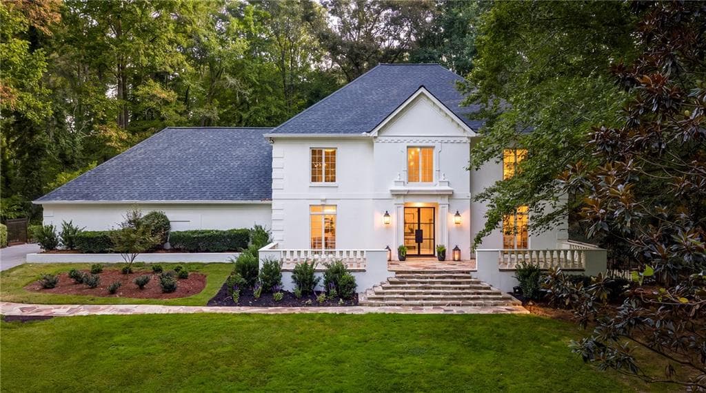 5 bedroom, 5 bathroom, 5,533 sq ft single family residence for sale at 5805 Winterthur Lane, Sandy Springs, GA 30328