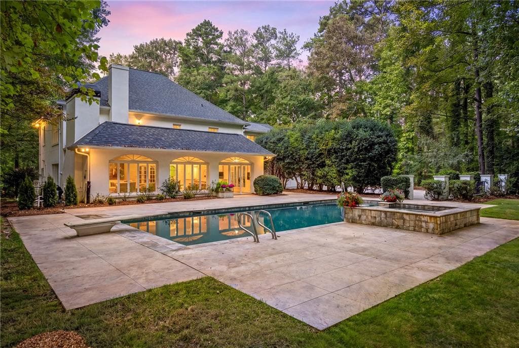 5 bedroom, 5 bathroom, 5,533 sq ft single family residence for sale at 5805 Winterthur Lane, Sandy Springs, GA 30328 — photo 2