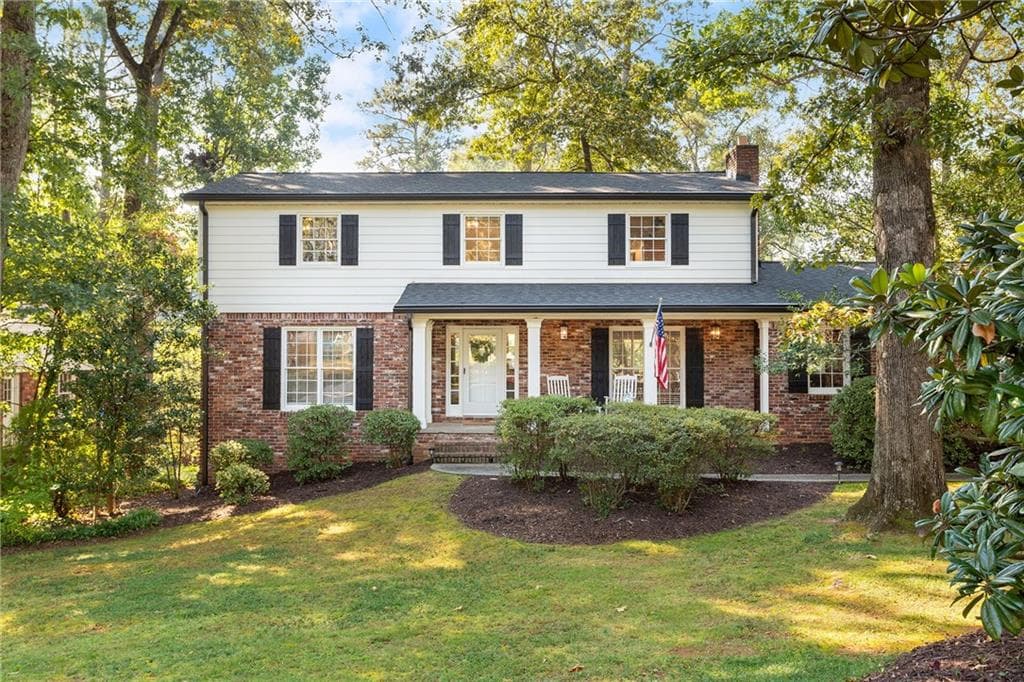 4 bedroom, 3 bathroom, 2,526 sq ft single family residence for sale at 95 Whispering Way, Sandy Springs, GA 30328