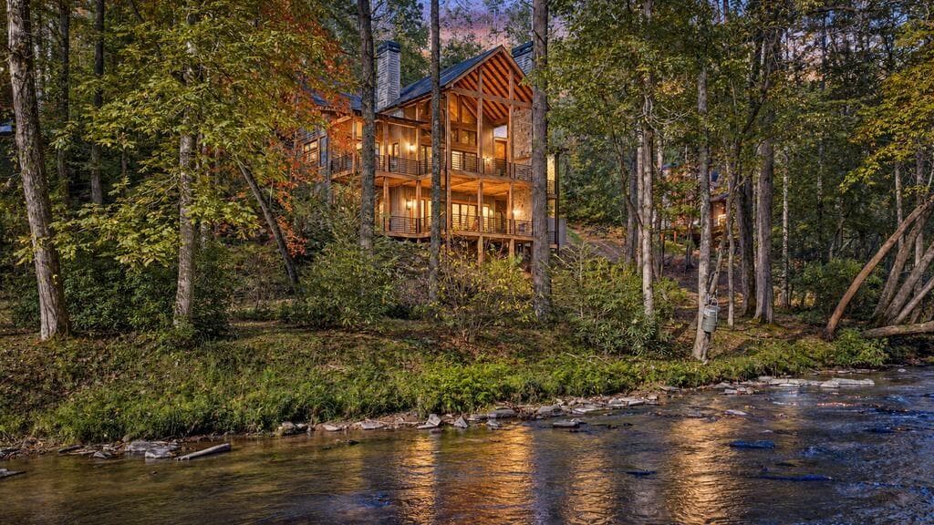 4 bedroom, 4 bathroom, 3,700 sq ft single family residence for sale at Lot 7 Fish Tale Cove, Ellijay, GA 30540