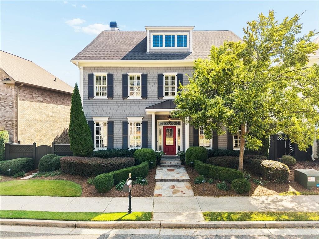 4 bedroom, 5 bathroom, 3,368 sq ft single family residence for sale at 325 Society Street, Alpharetta, GA 30022 — photo 1 of 60