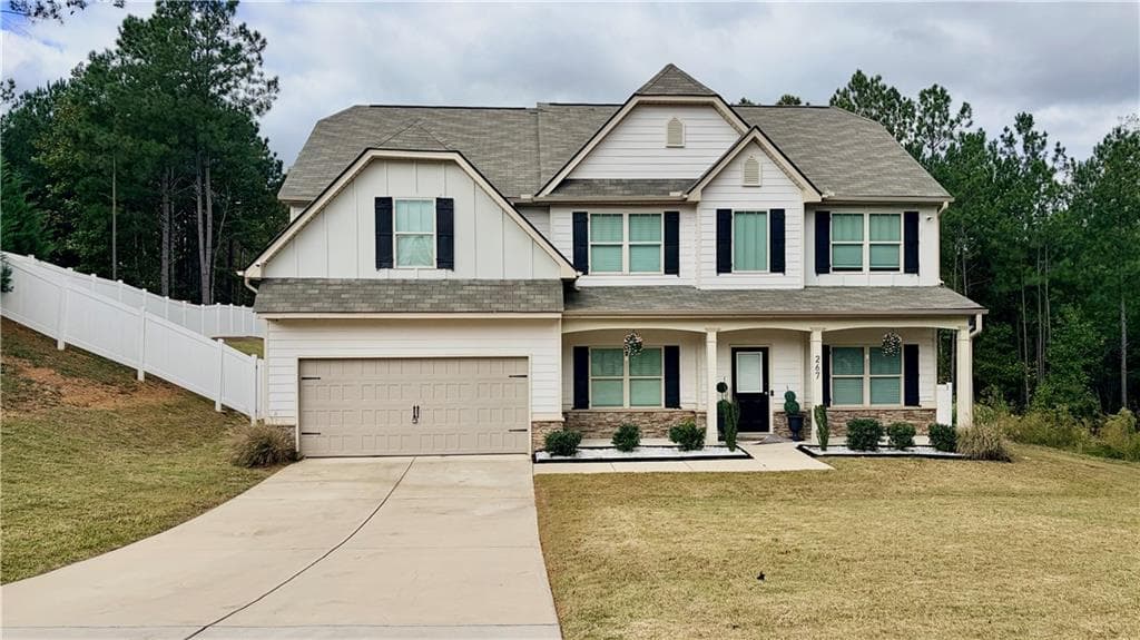 4 bedroom, 3 bathroom, 2,906 sq ft single family residence for rent at 267 Nongo Way, Dallas, GA 30157 for $2,550 a month — photo 1 of 18