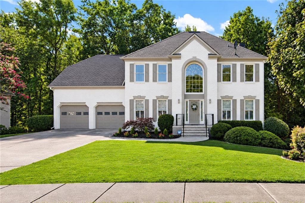 5 bedroom, 4 bathroom, 4,573 sq ft single family residence for sale at 1455 Richards Circle, Alpharetta, GA 30009