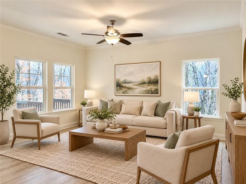 3 bedroom, 2 bathroom, 1,350 sq ft single family residence for sale at 5245 Virginia Avenue, Cumming, GA 30041 — photo 2