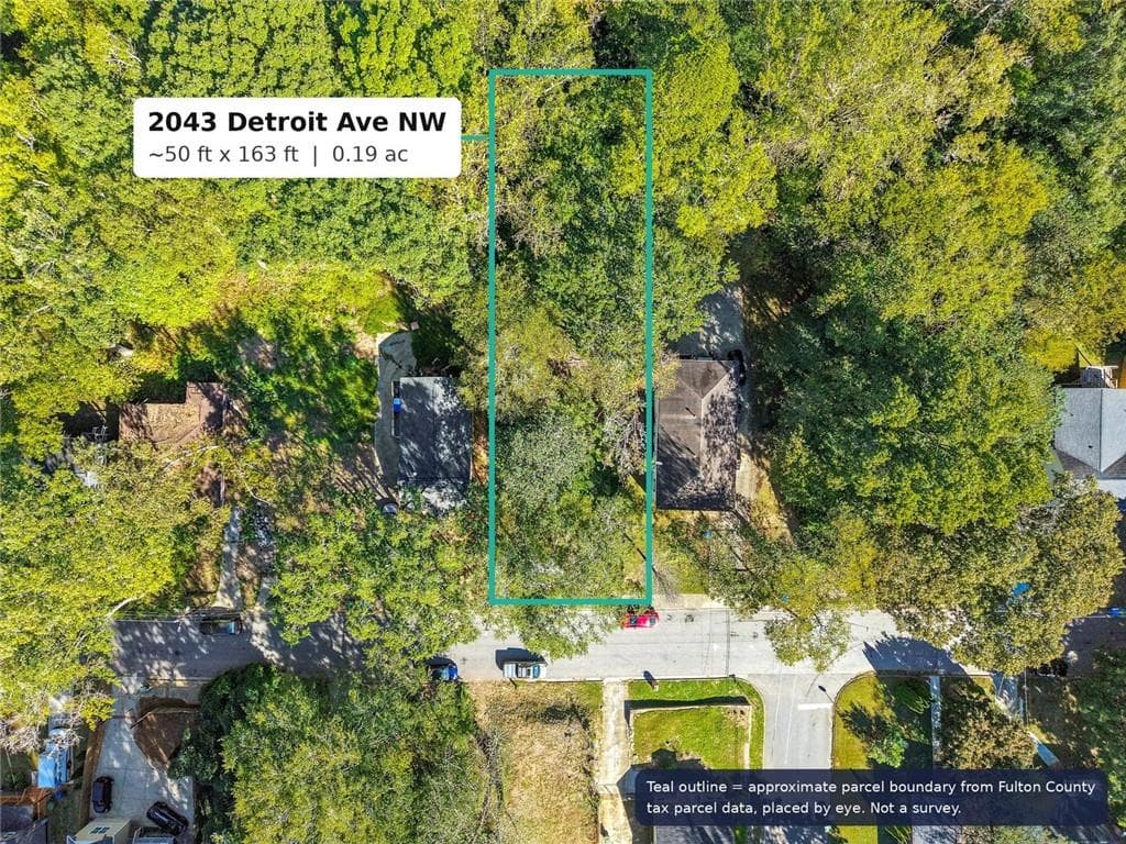 unimproved land for sale at 2043 Detroit Avenue, Atlanta, GA 30314 — photo 1 of 26