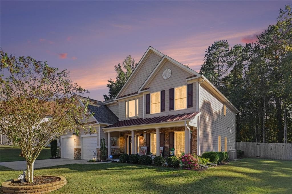4 bedroom, 3 bathroom, 3,264 sq ft single family residence for sale at 3013 Gold Creek Drive, Villa Rica, GA 30180 — photo 1 of 26