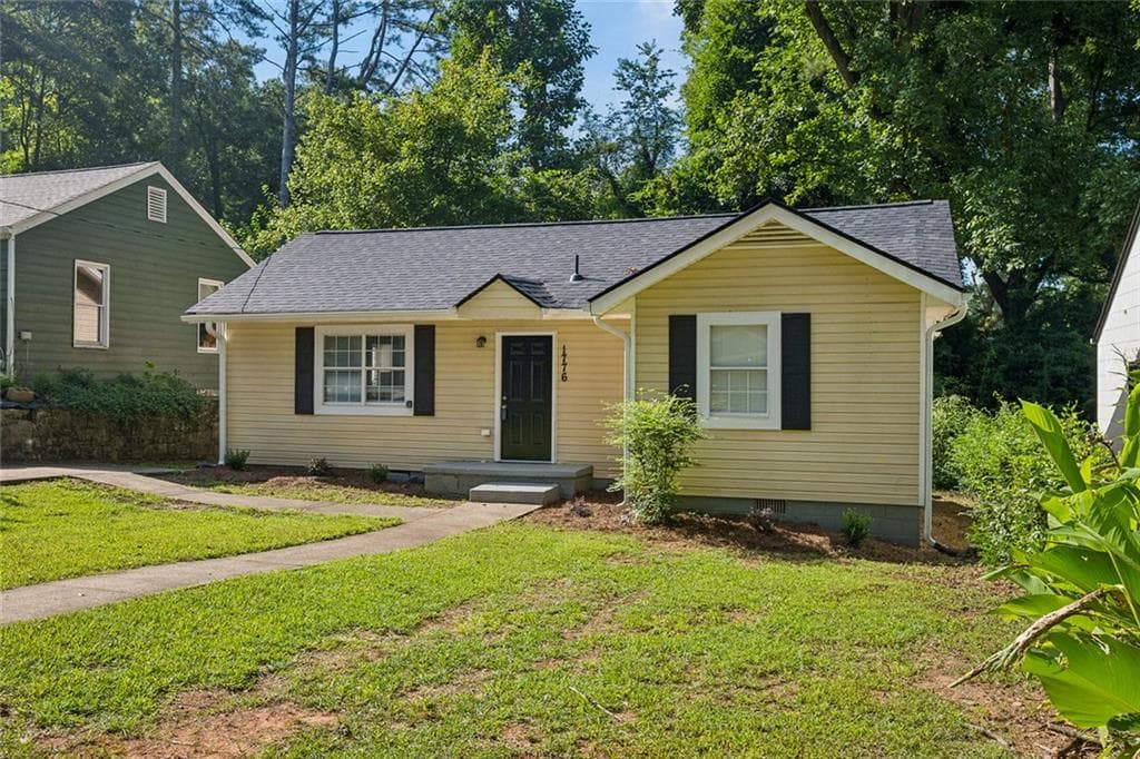 3 bedroom, 2 bathroom, 1,066 sq ft single family residence for sale at 1776 N Olympian Way, Atlanta, GA 30310