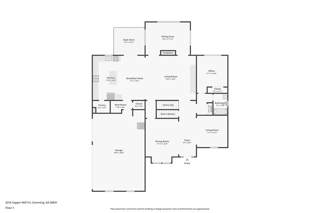 6 bedroom, 5 bathroom, 5,255 sq ft single family residence for sale at 2315 Copper Mill Trail, Cumming, GA 30041 — photo 4