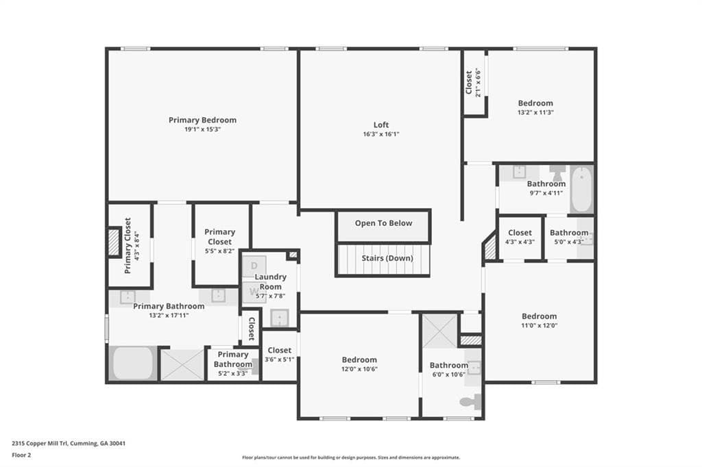 6 bedroom, 5 bathroom, 5,255 sq ft single family residence for sale at 2315 Copper Mill Trail, Cumming, GA 30041 — photo 5